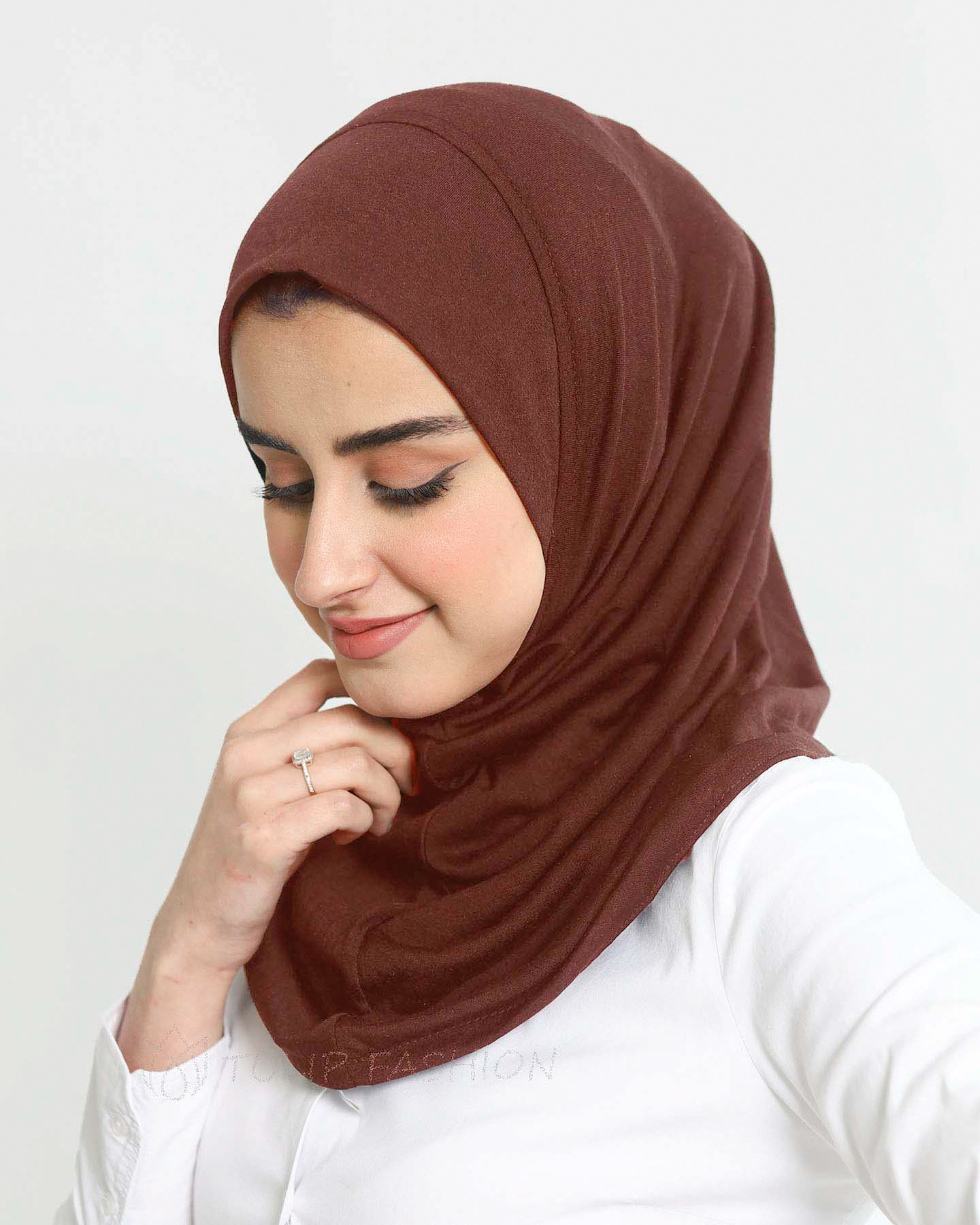 Hijab - Al Amira - One Piece - Cacao Brown