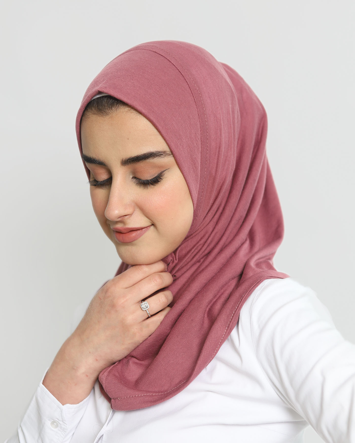 Hijab - Al Amira - One Piece - Deep Mauve