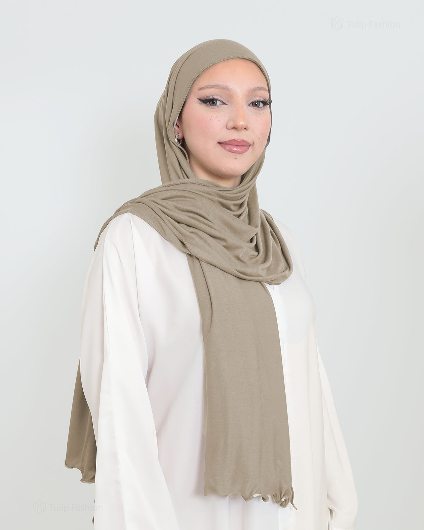 Hijab - Jersey Stretch - Pistachio Green - 2