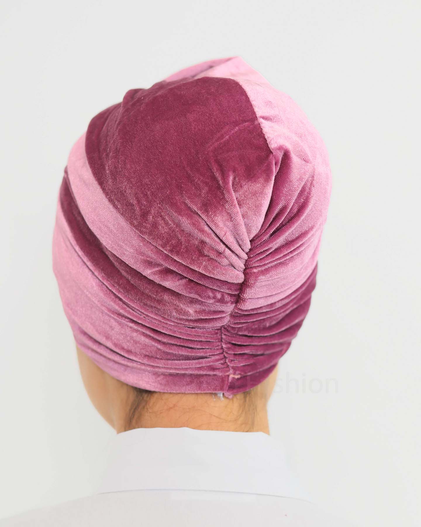 Turban - Adelya Velvet - Rosa - 3