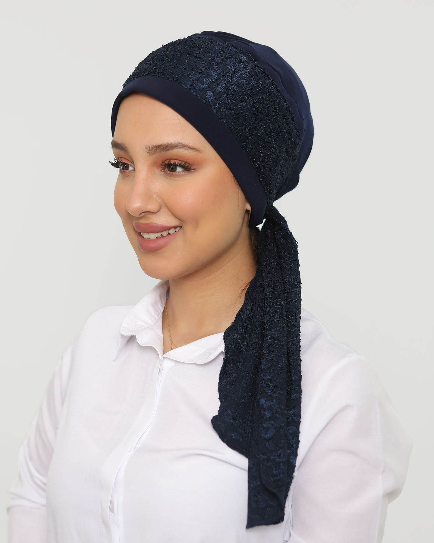 Turban - Lydia - Midnattsblå