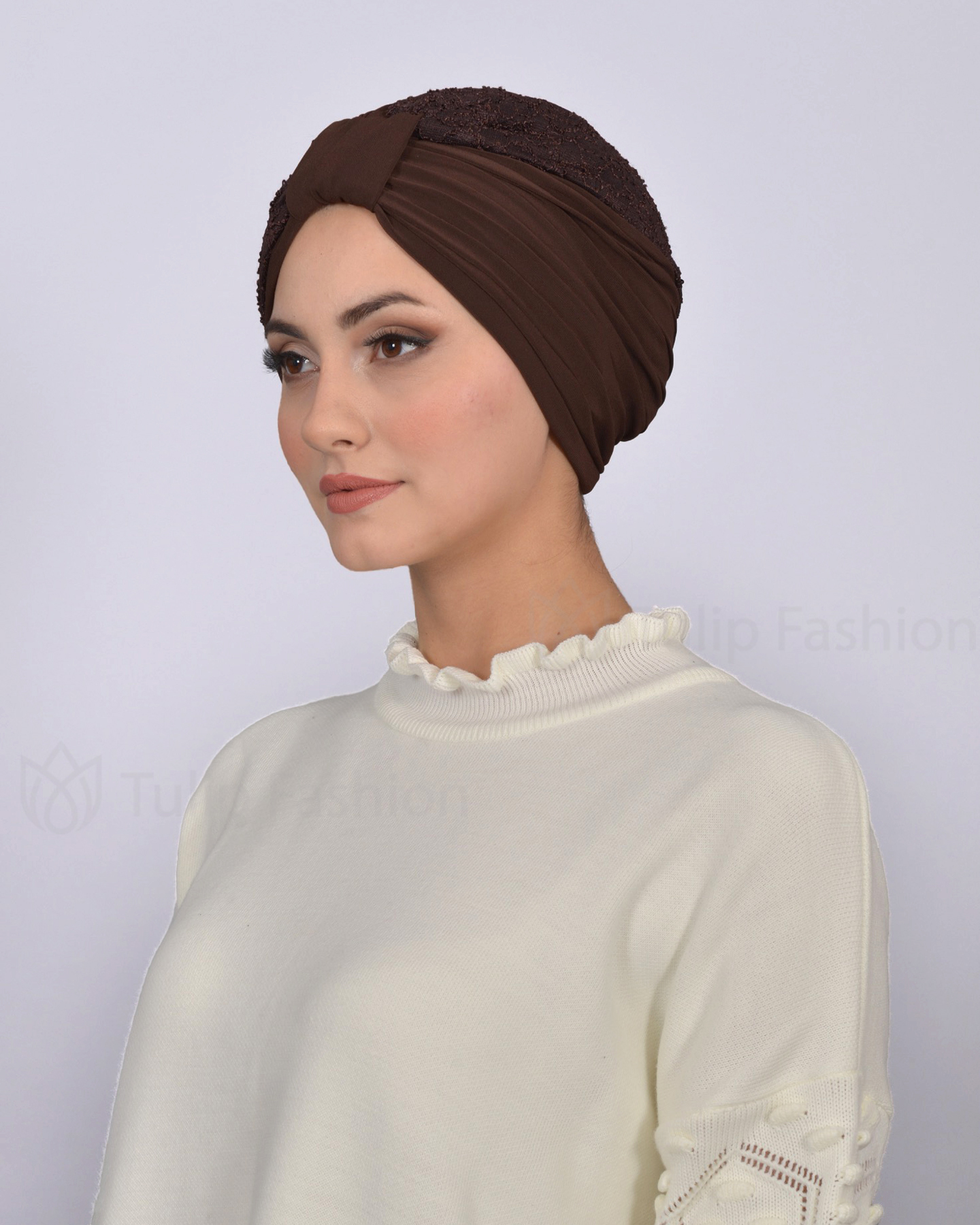 Turban - Bahar - Dark Brown - 2