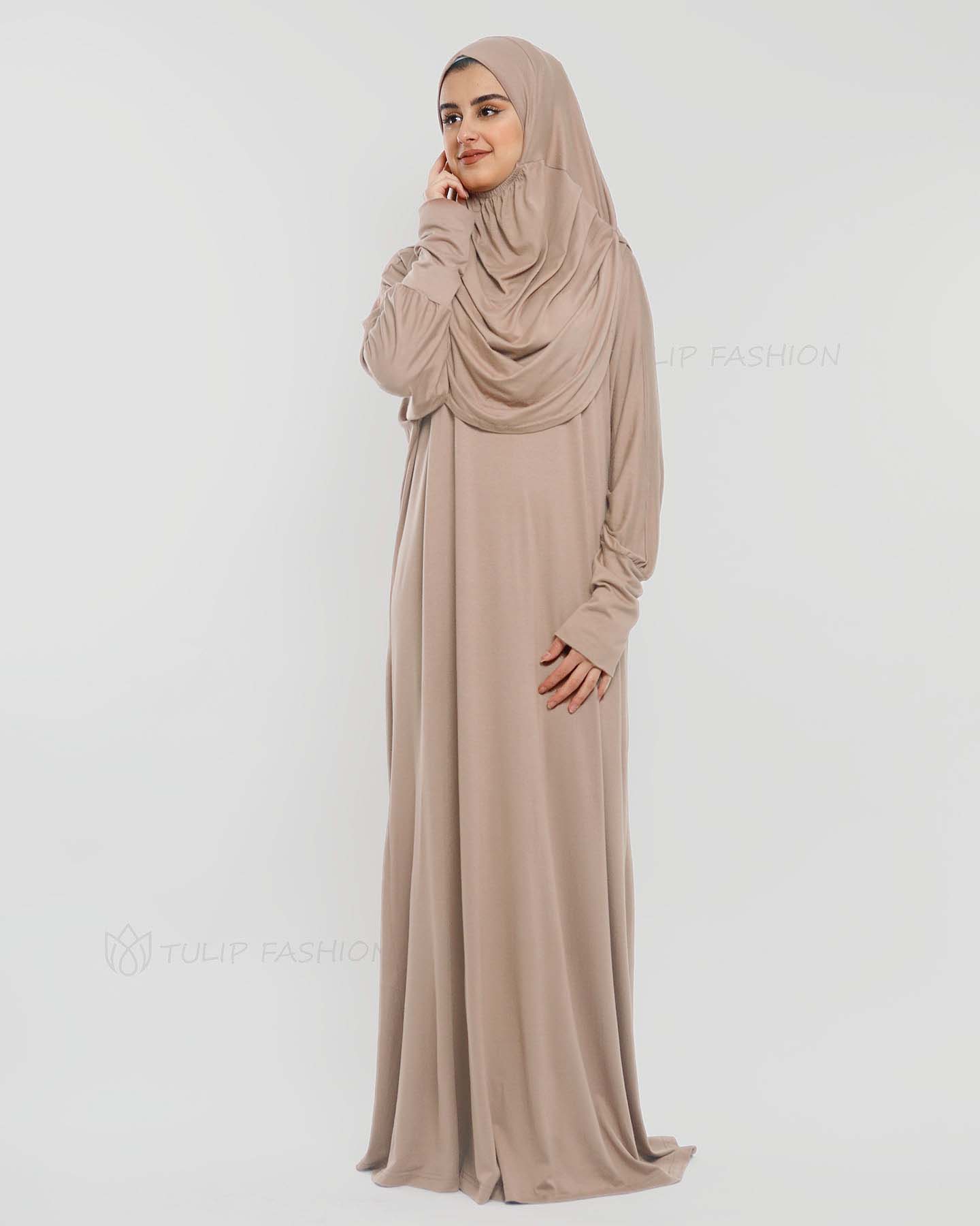 Prayer Clothes Nasma - Caramel Brown