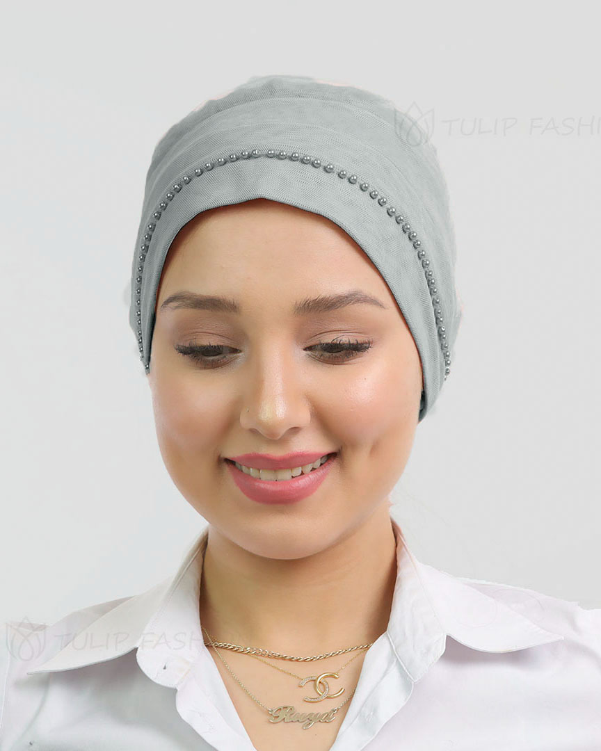 Turban - Liana - Light Gray - 3