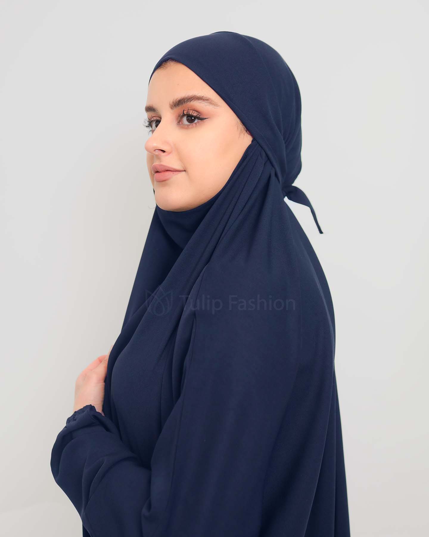 Jilbab Abaya - Midnight Blue - 5