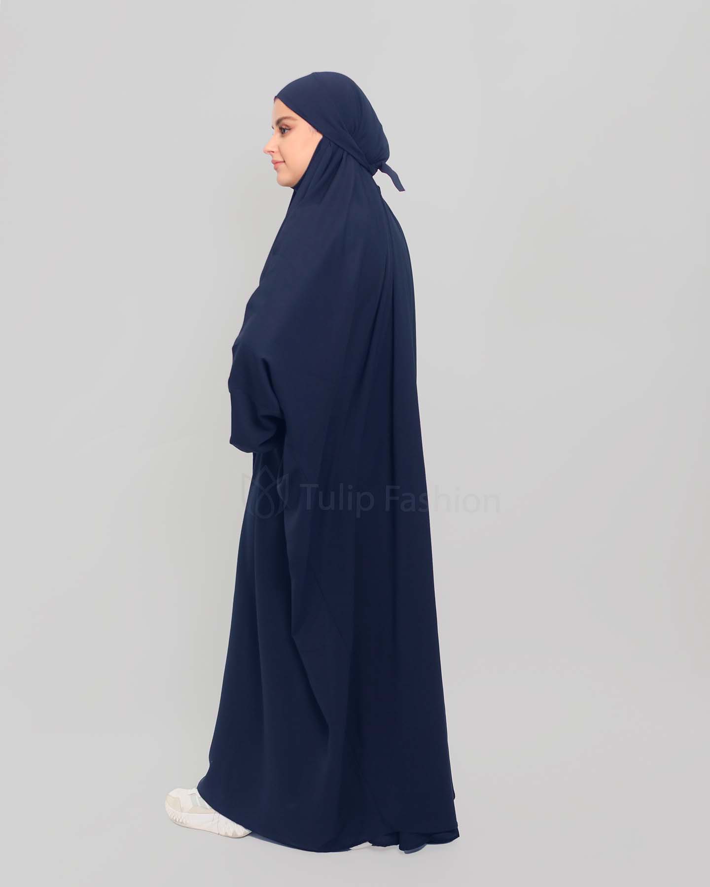 Jilbab Abaya - Midnight Blue - 4