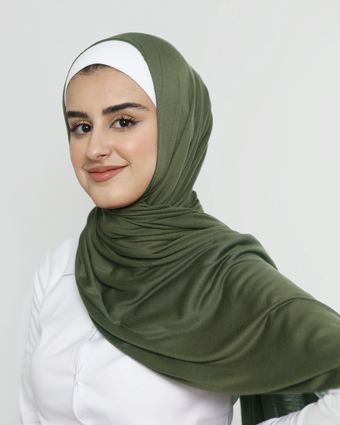 Hijab - Stretch Jersey - Green