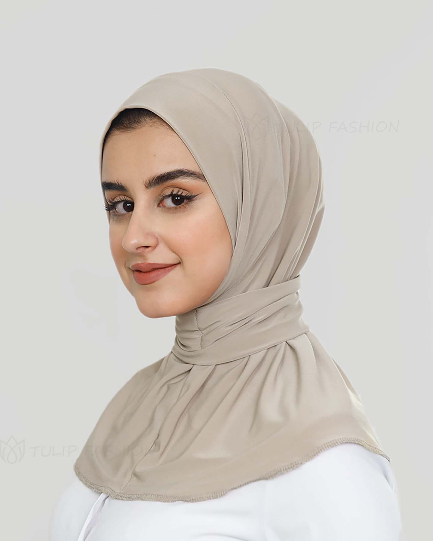 Al Amira Instant Hijab - Perlweiß - 2