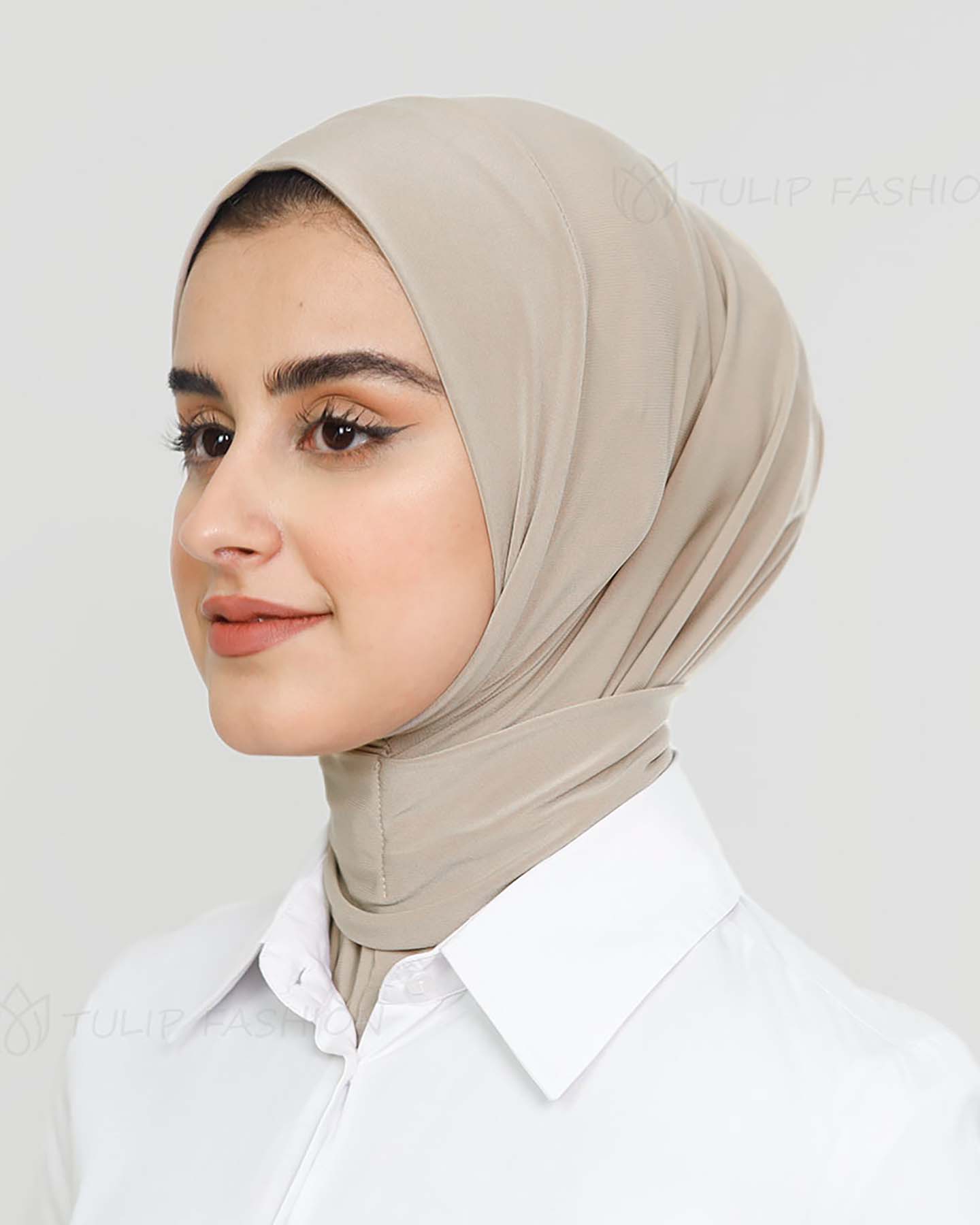 Al Amira Instant Hijab - Perlweiß