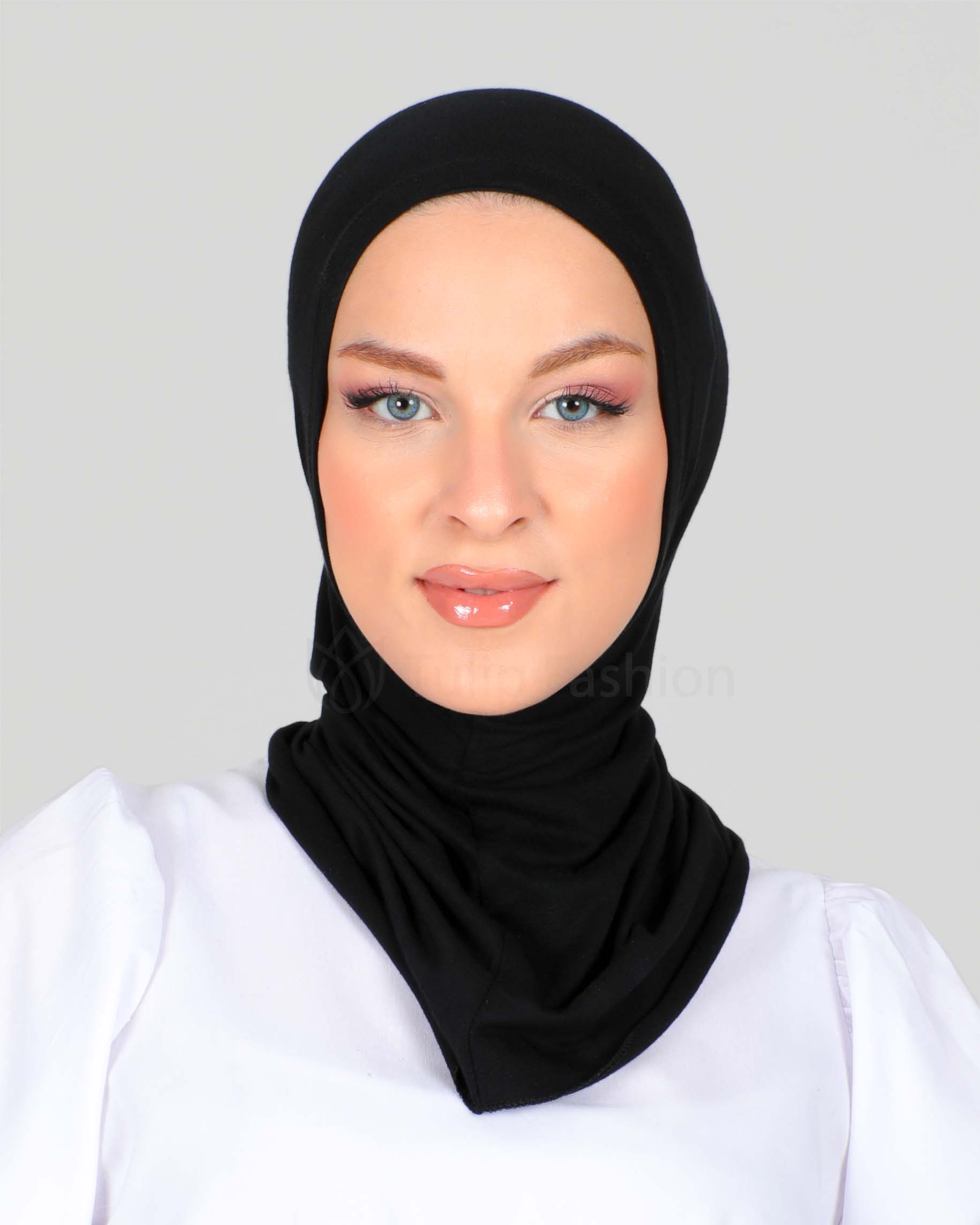 Hijab - Stretch Jersey One Piece - Black