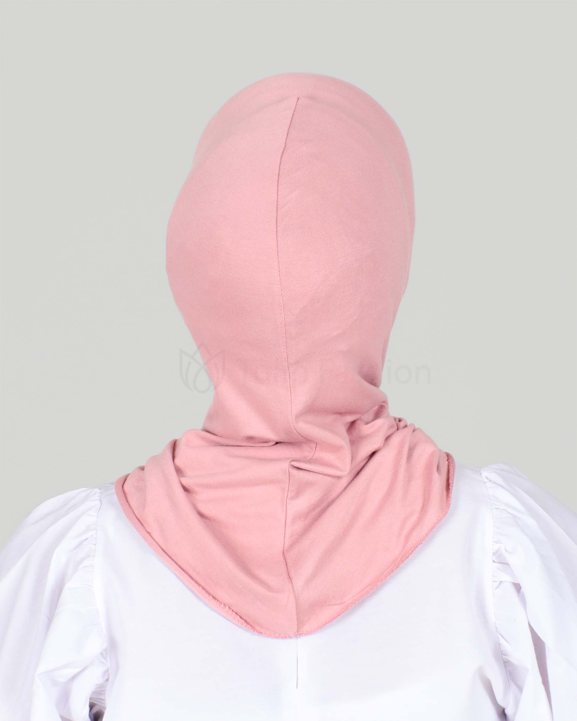 Hijab - Stretch Jersey One Piece - Light Rose - 3