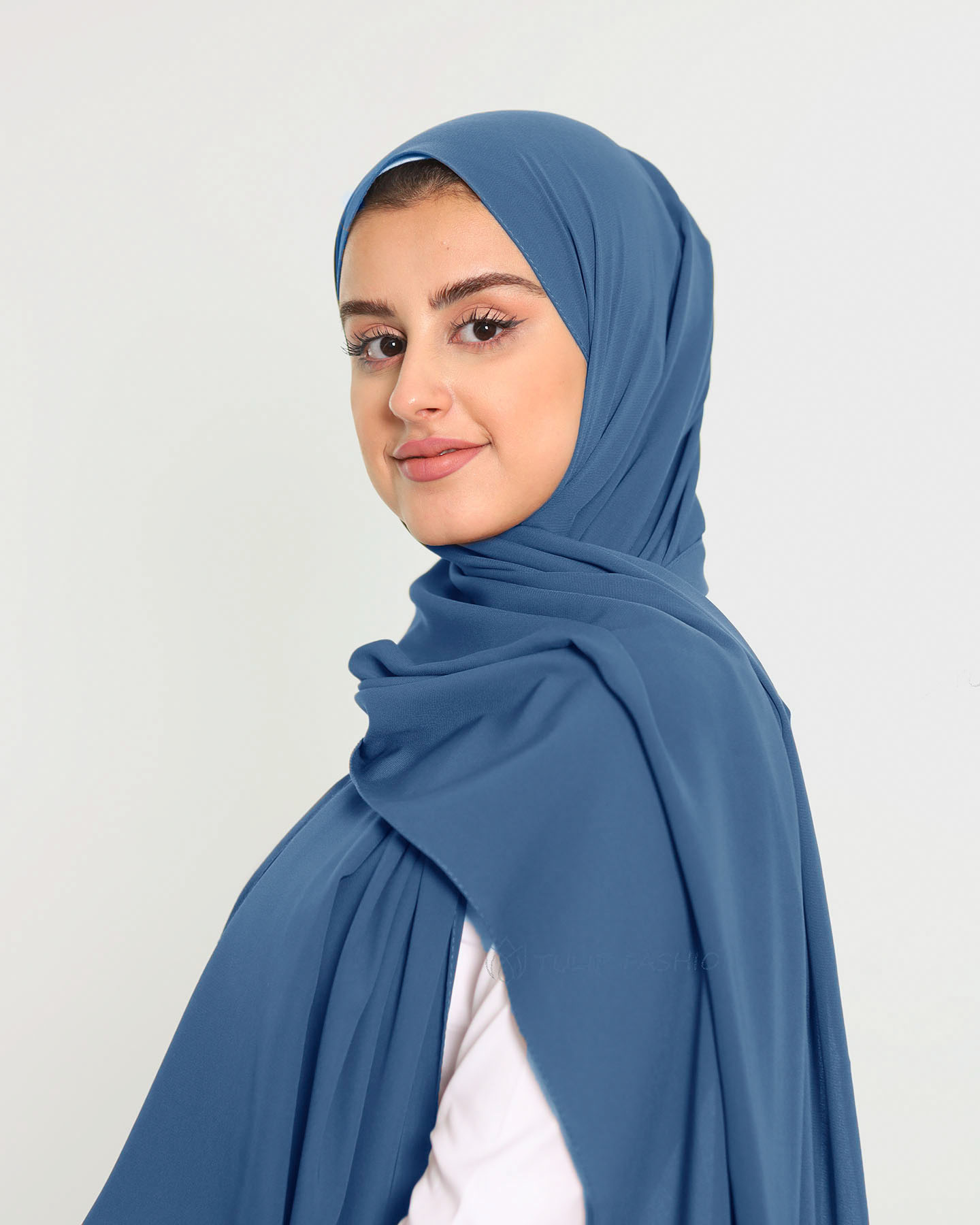 Hijab - Medina Luxury Chiffon - Petrol