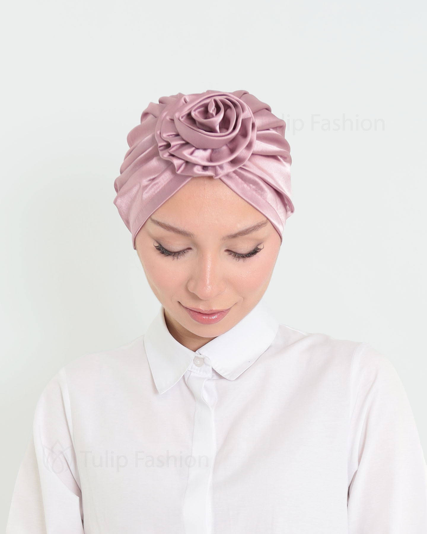 Turban - Pembe - Mauve - 3