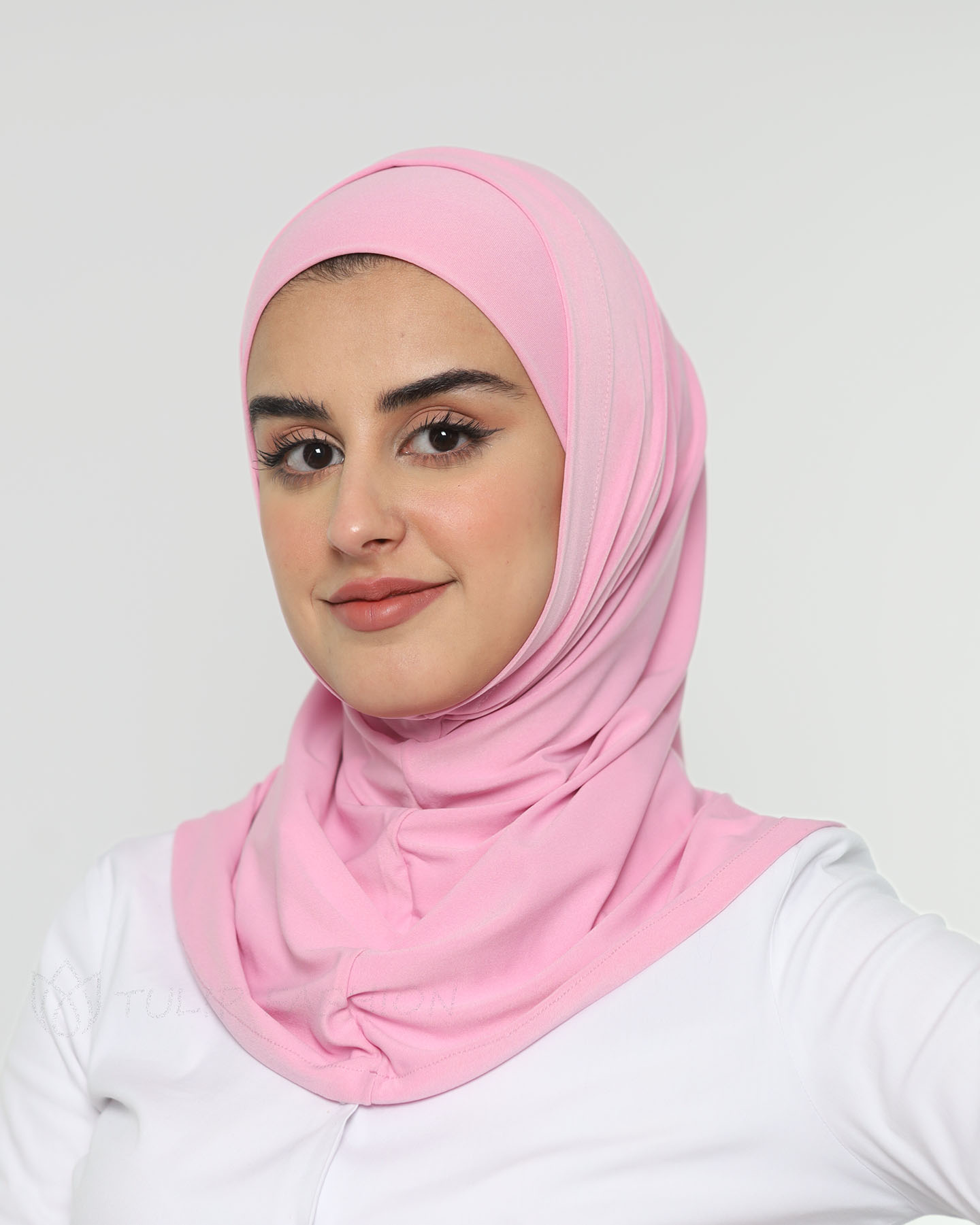 Hijab Al Amira Lycra - Cotton Candy