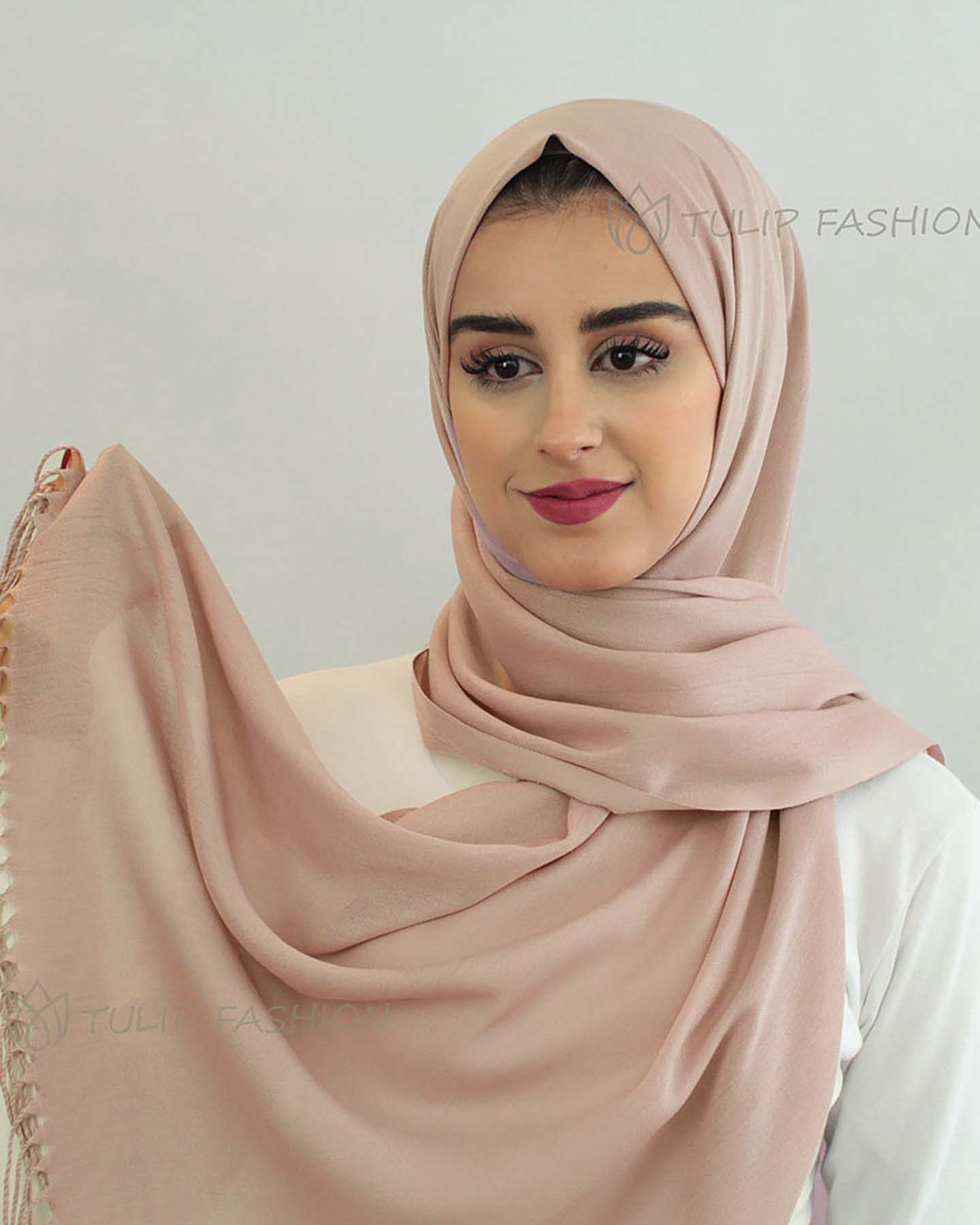 Hijab - Pashmina - Nude Pink