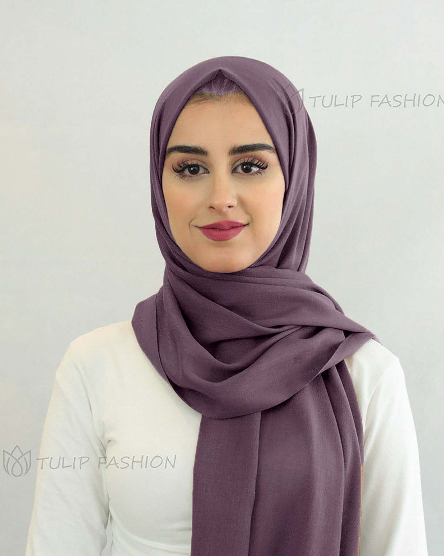 Hijab - Pashmina - Lila - 2