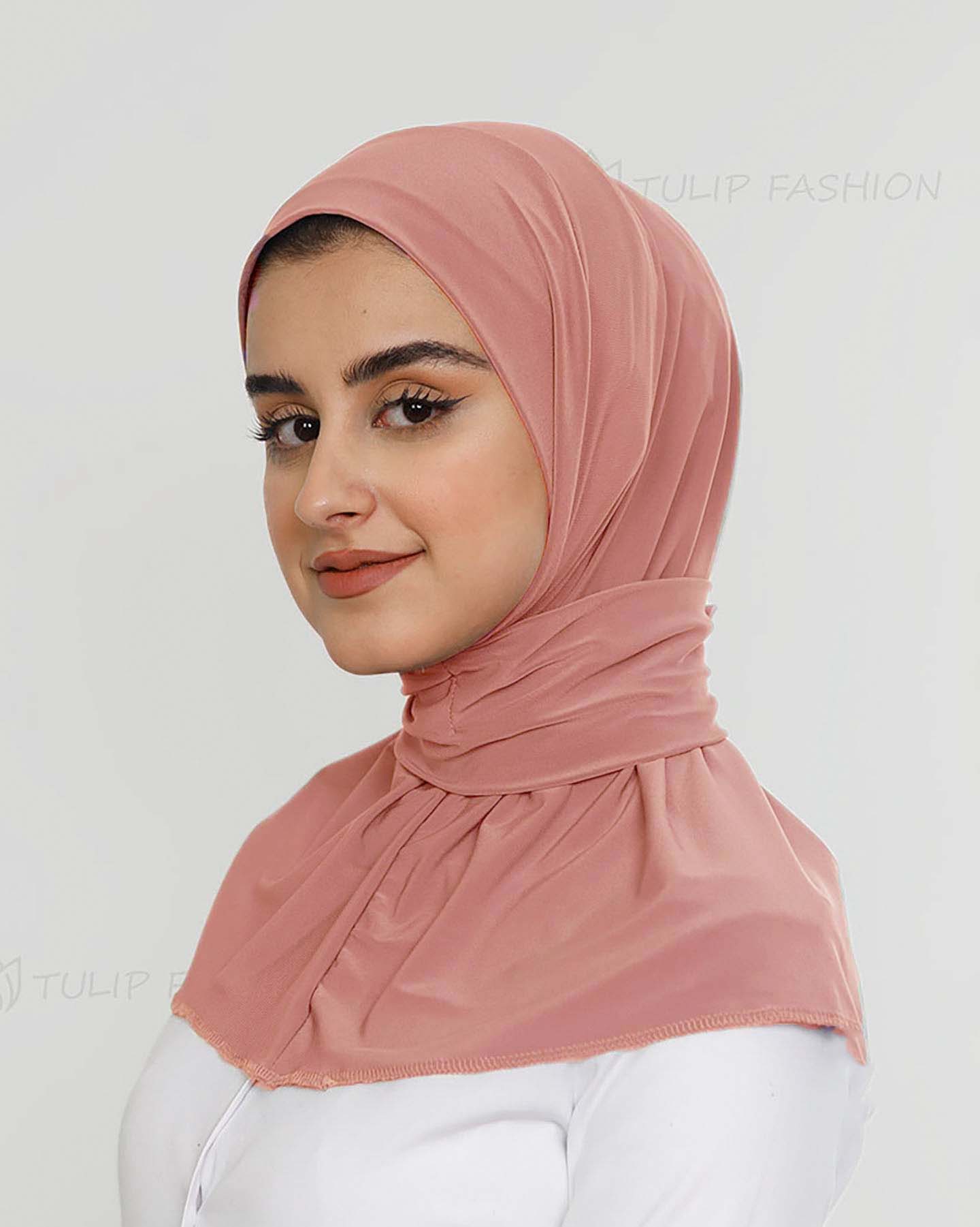Al Amira Instant Hijab - Light Rose - 2