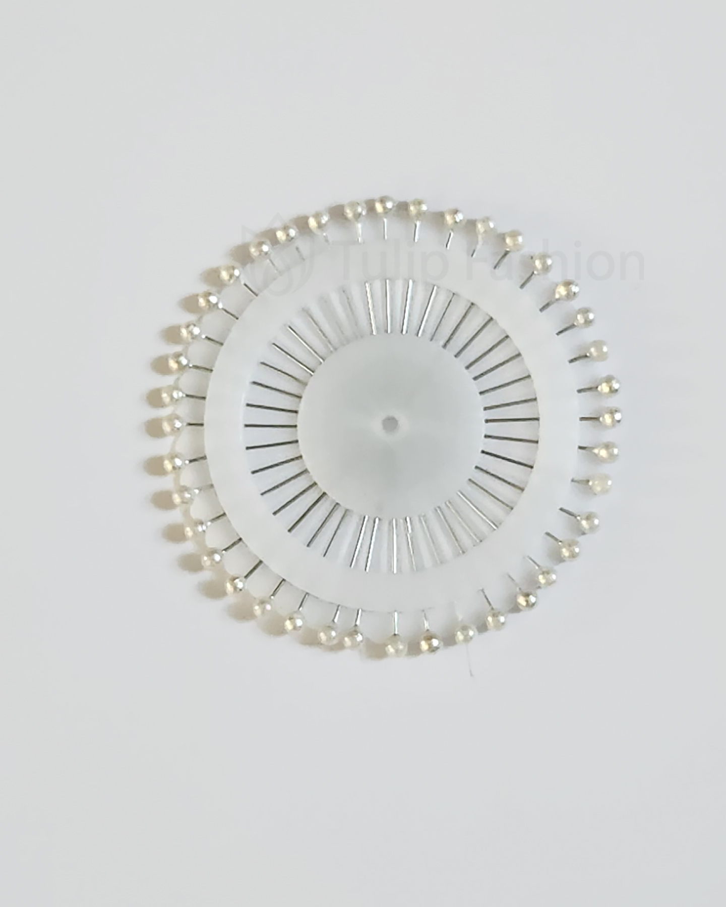 Hijab Pin Wheel - White