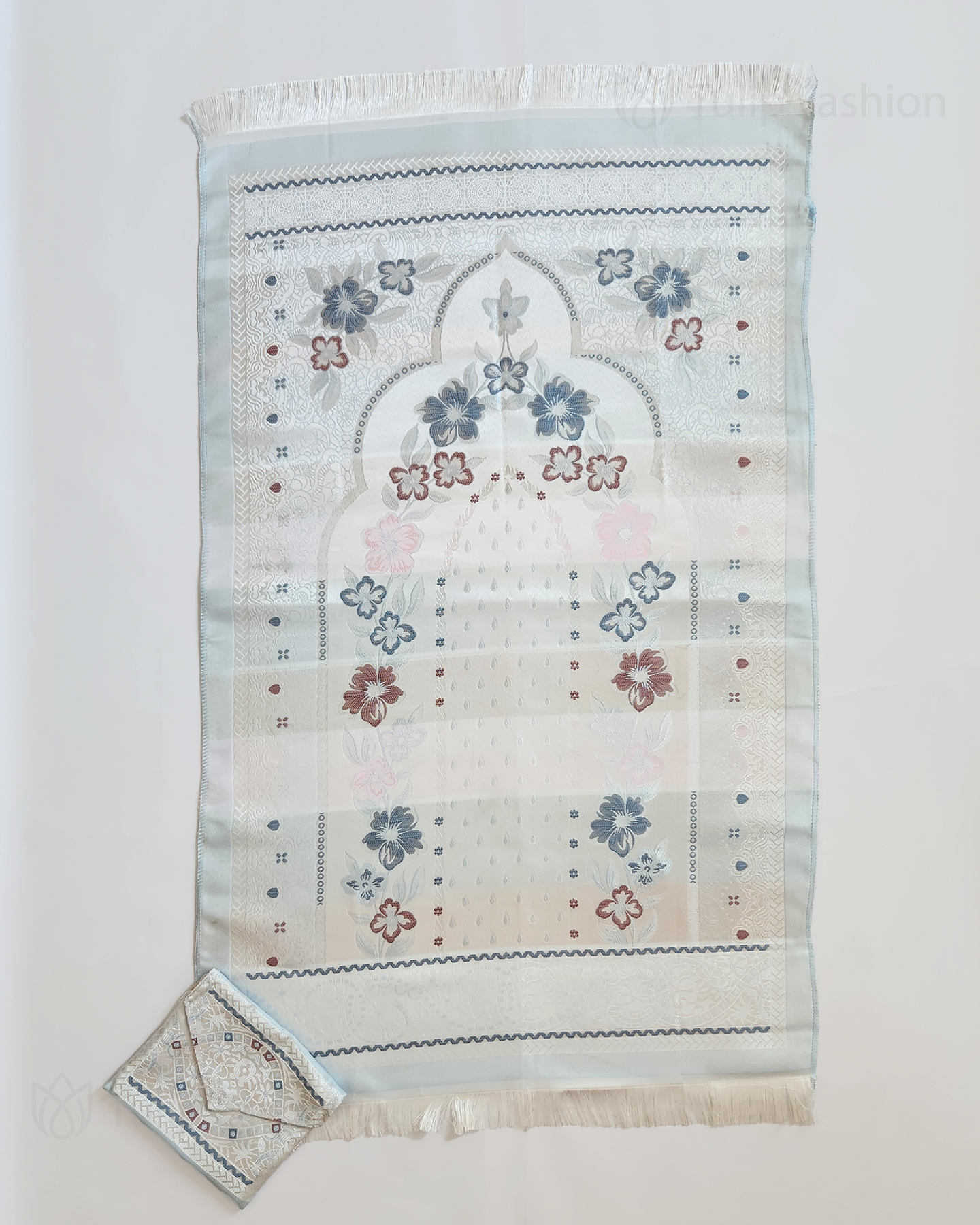 Prayer Rug - Ruqaya - Sky Blue