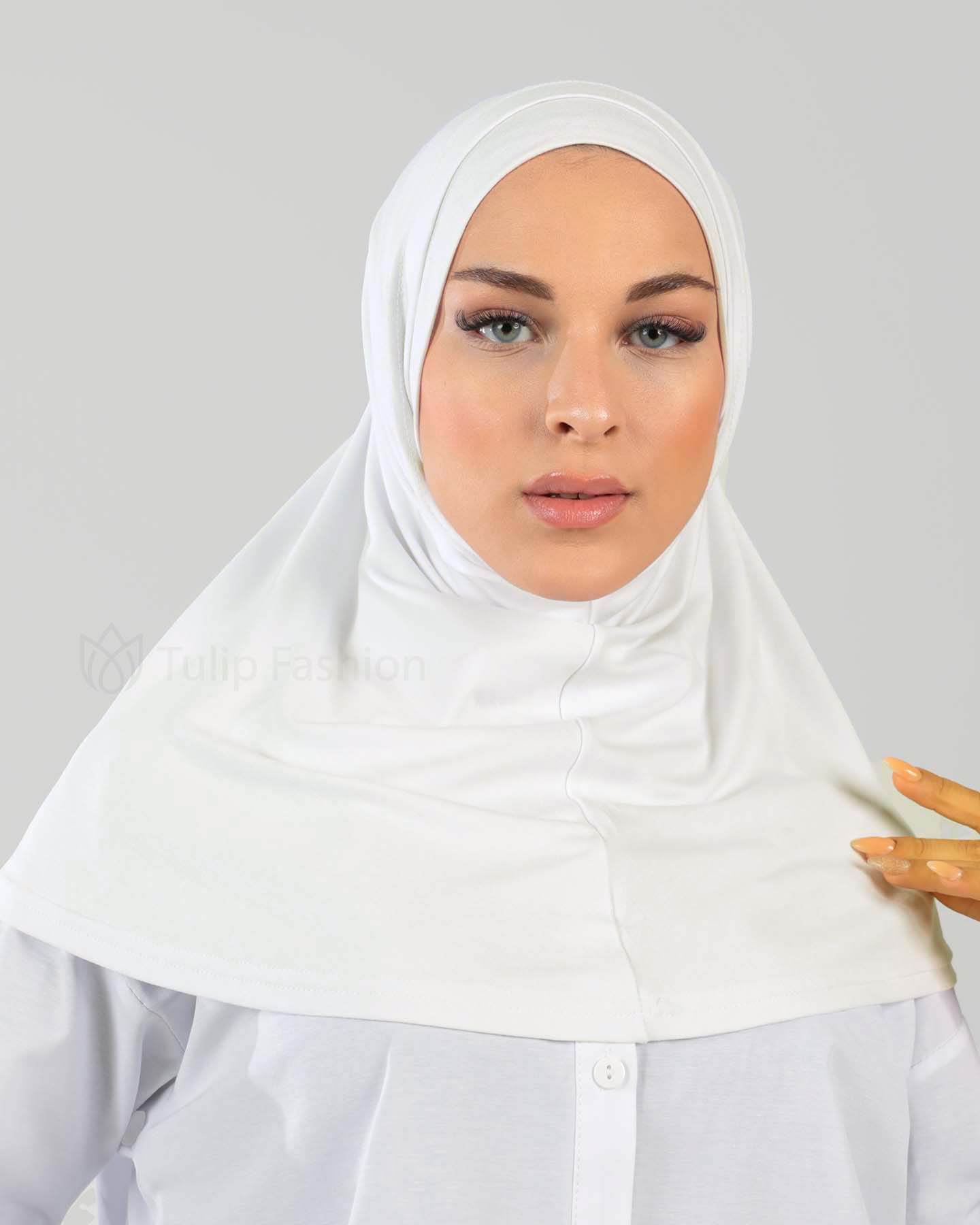 Hijab Al Amira 2-pieces - Off-White - 2