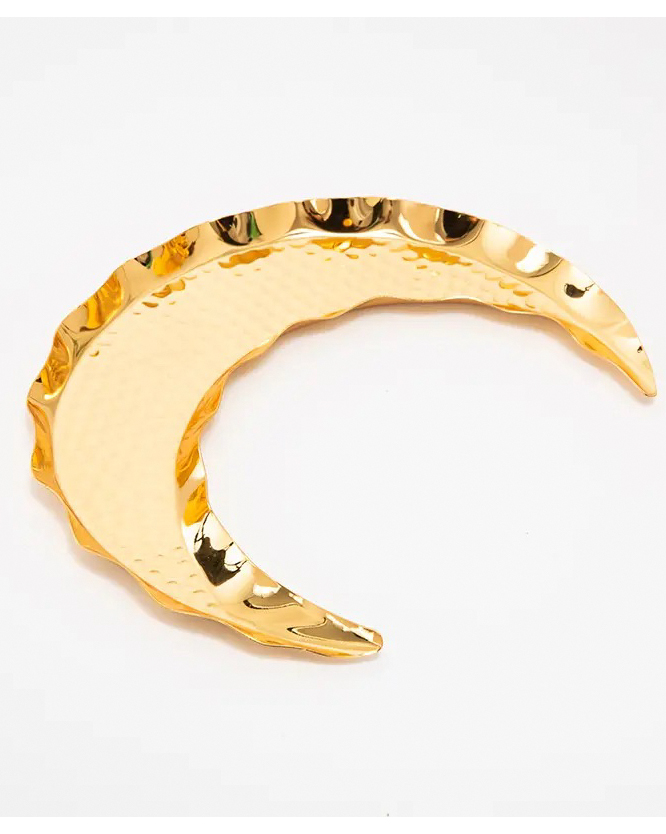 Ramadan Decoration - Tray - Gold Hilal - 3