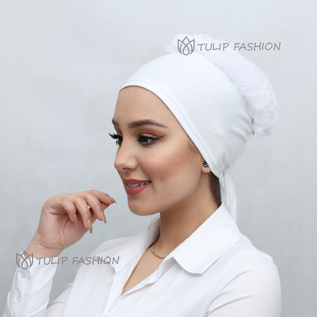 Cap Puff - Jersey - White