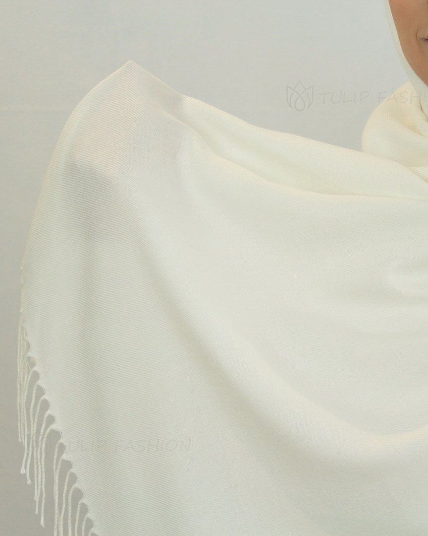 Hijab - Luxury Pashmina - Off-White