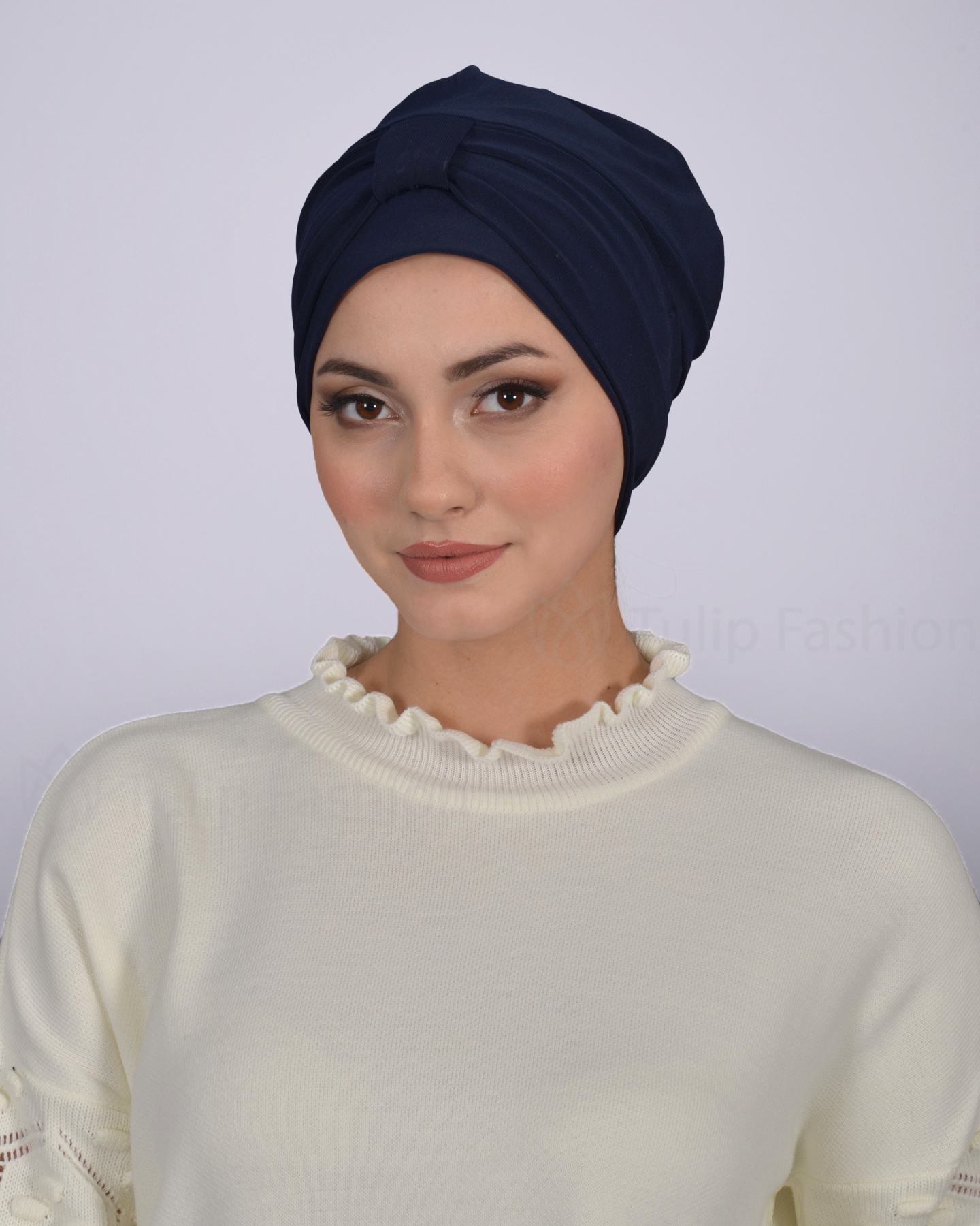 Turban - Olivia - Midnattsblå