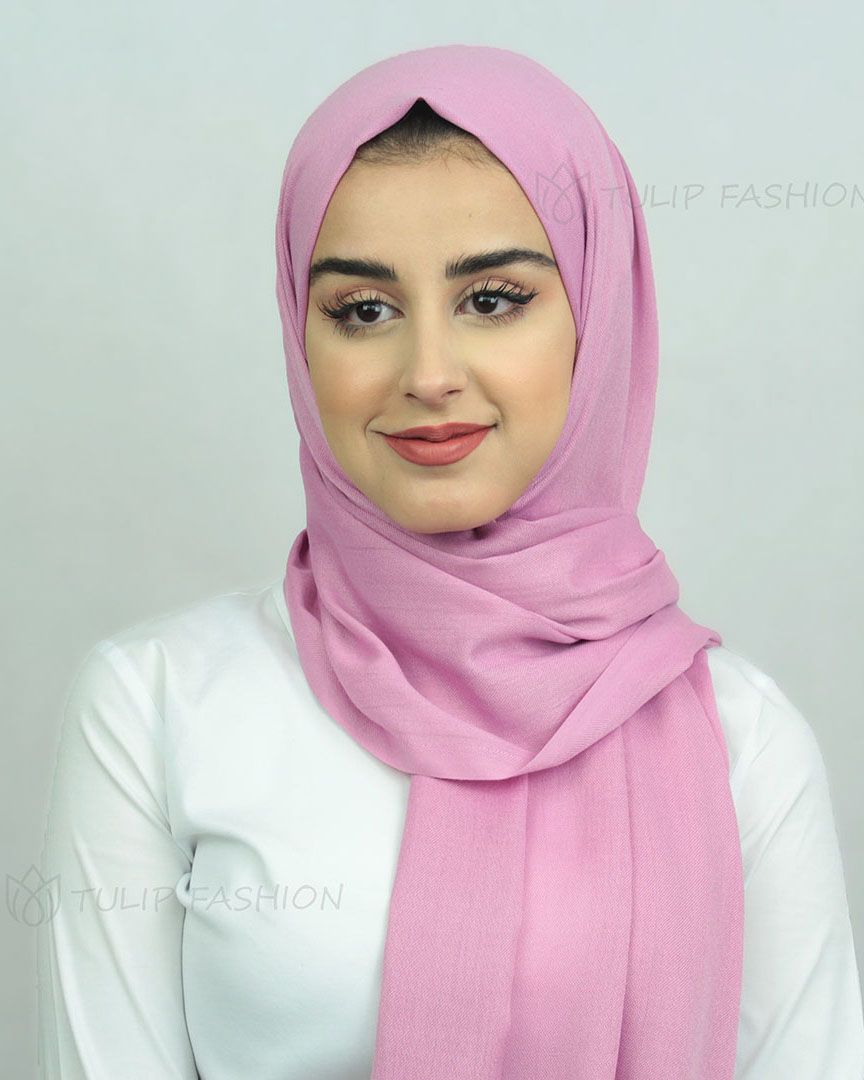 Hijab - Pashmina - Rosé - 2