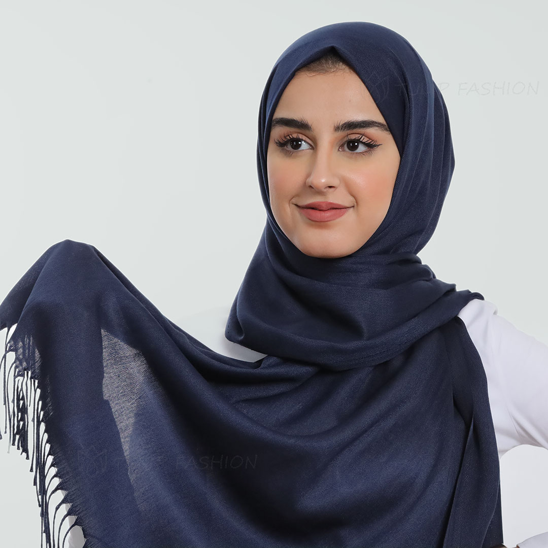 Hijab - Pashmina - Midnight Blue