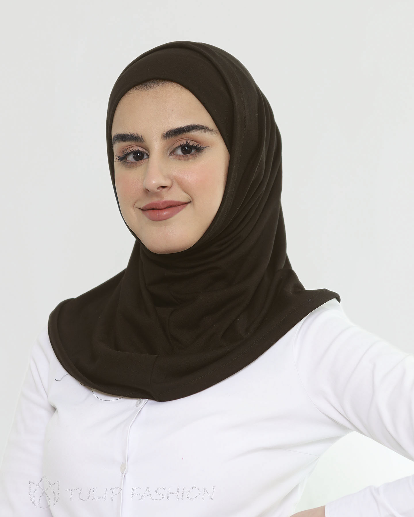 Hijab Al Amira - Dark Brown