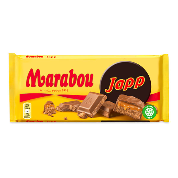 Marabou Japp 185g - 4-gott