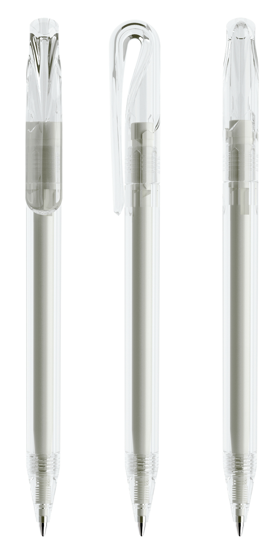 Prodir Penna DS1 Transparent, 6 färger - 2