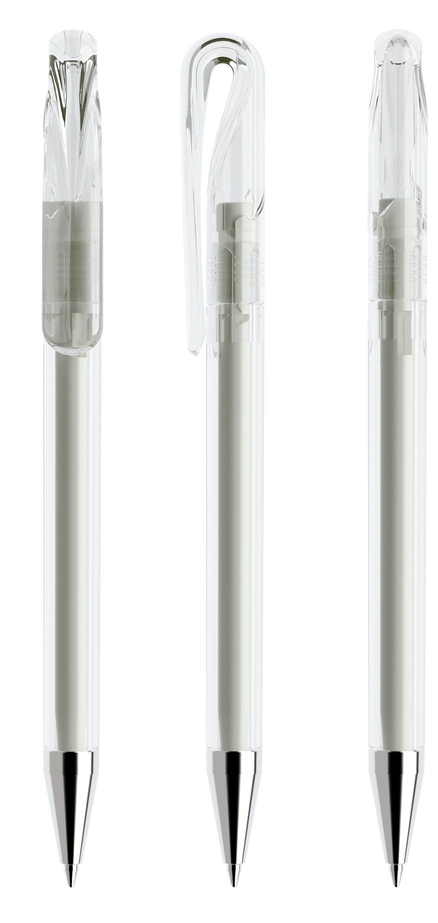 Prodir Penna DS1 Transparent, 6 färger - 8