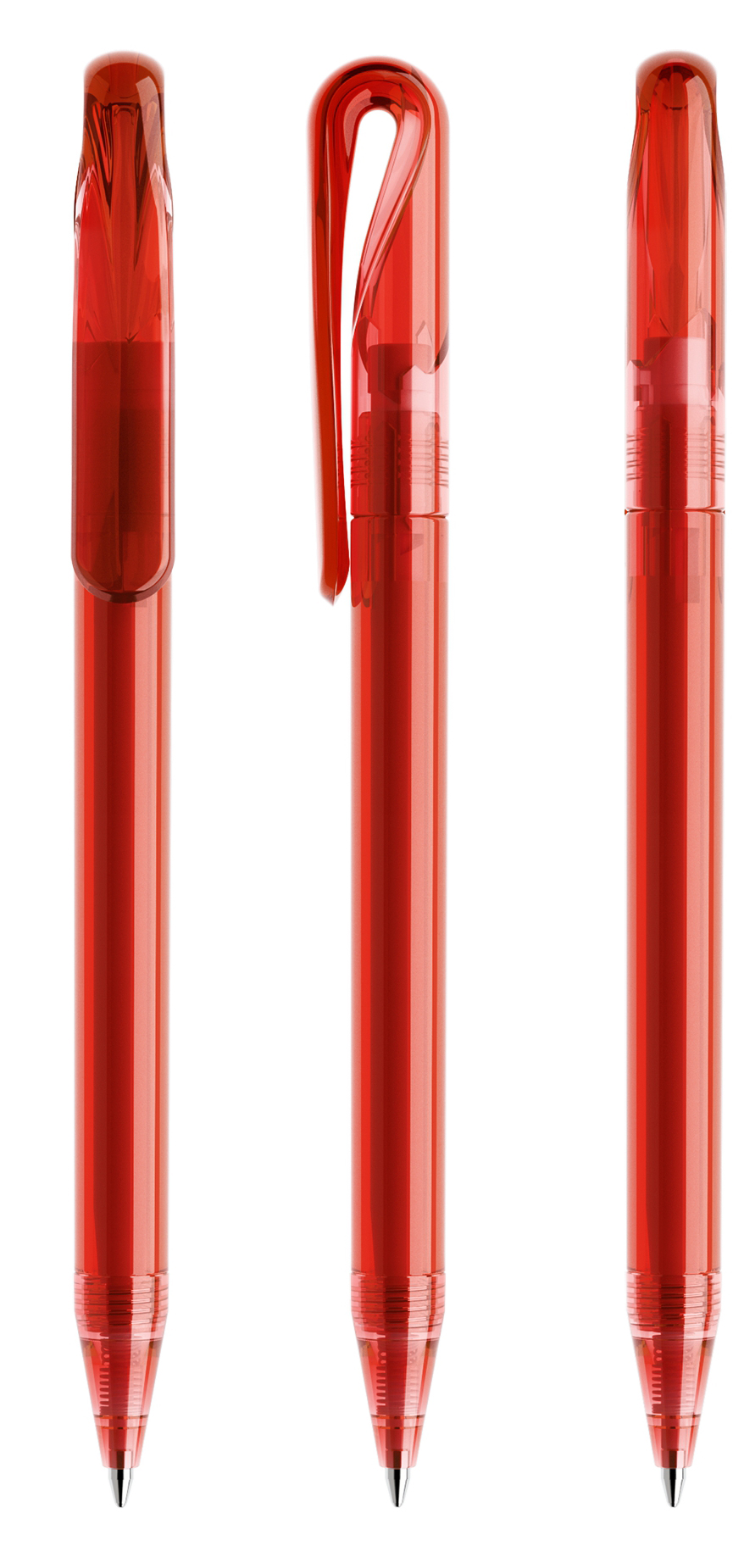 Prodir Penna DS1 Transparent, 6 färger - 4