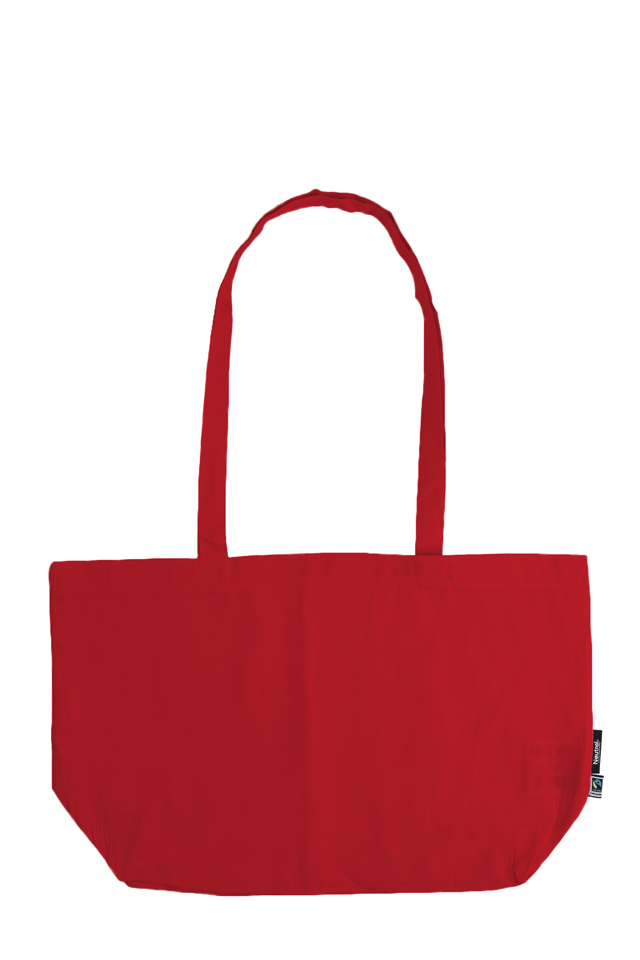 Stor Tygkasse Neutral 120 g/m² långa handtag - 6