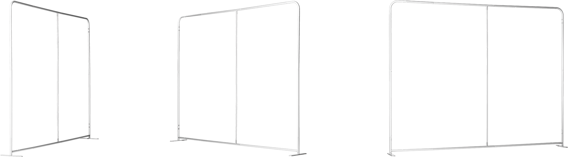Zipper-Wall Straight W100 x H230 - 2