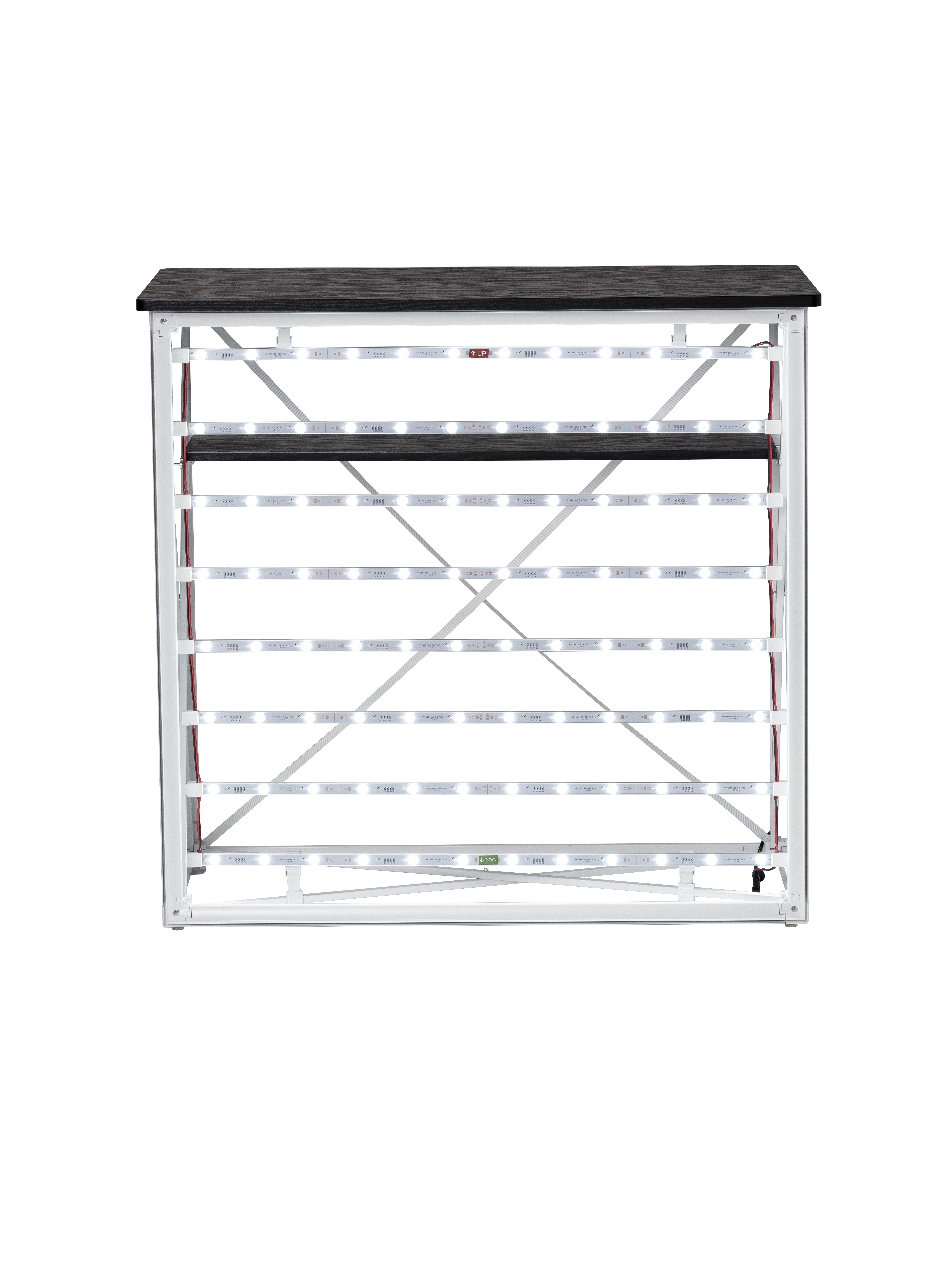 Counter Impress Table, Black Top - 5