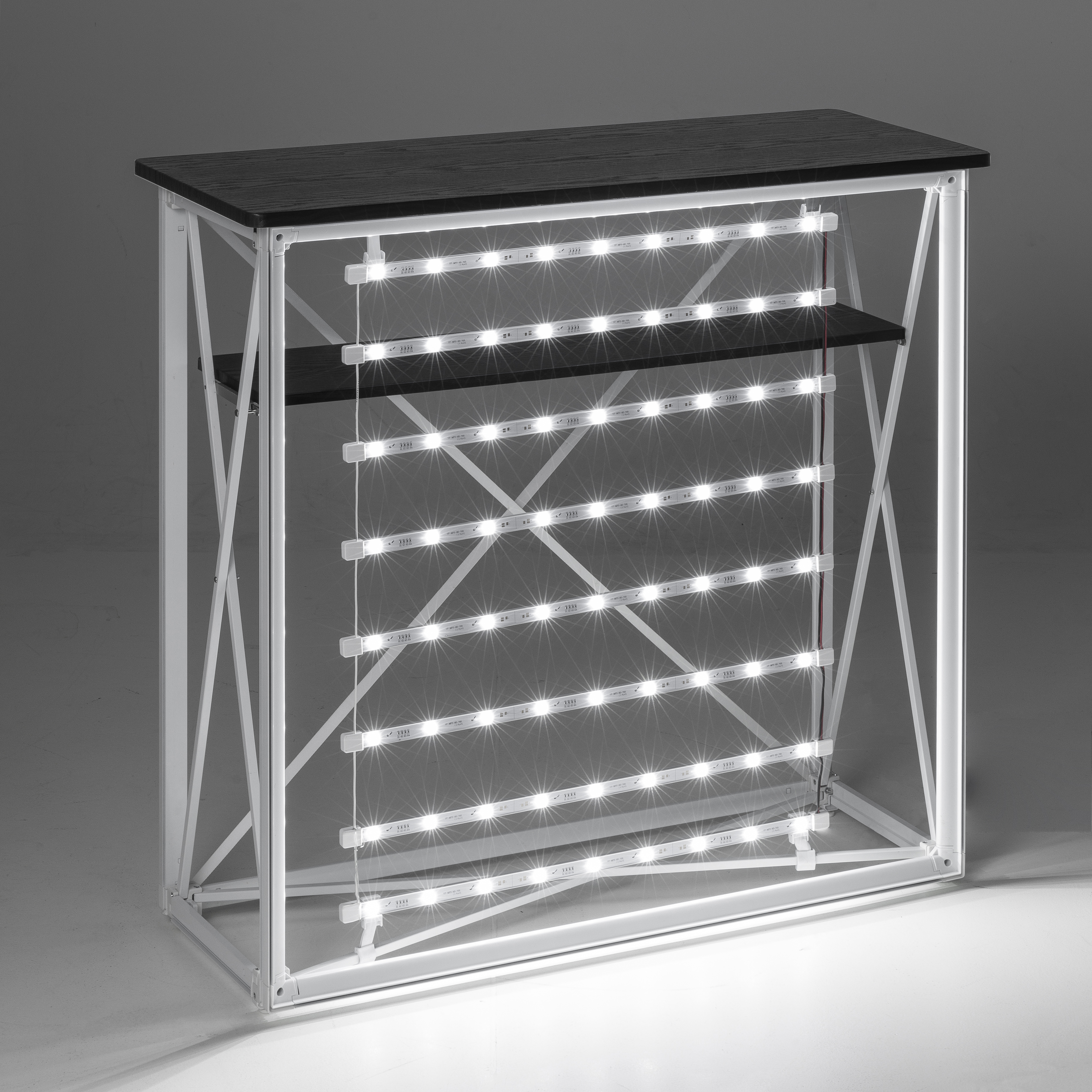 Counter Impress Table, Black Top - 6