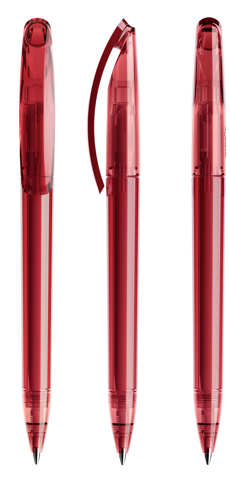 Prodir Penna DS3.1 Transparent, 5 färger - 2