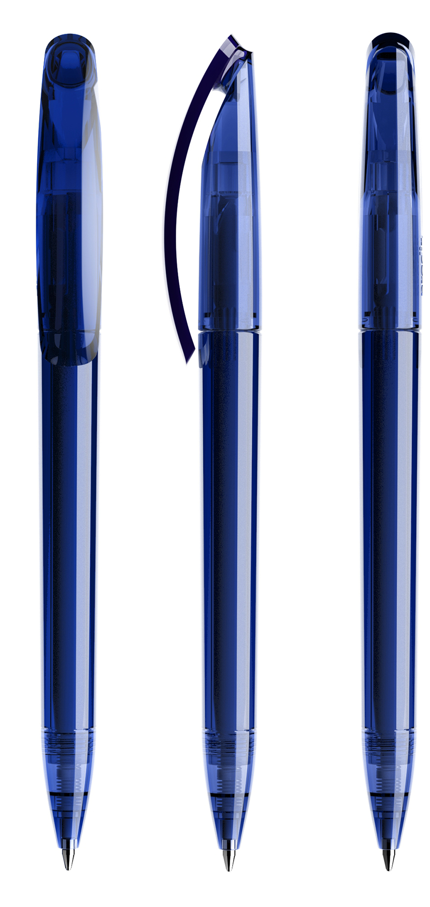 Prodir Penna DS3.1 Transparent, 5 färger - 4