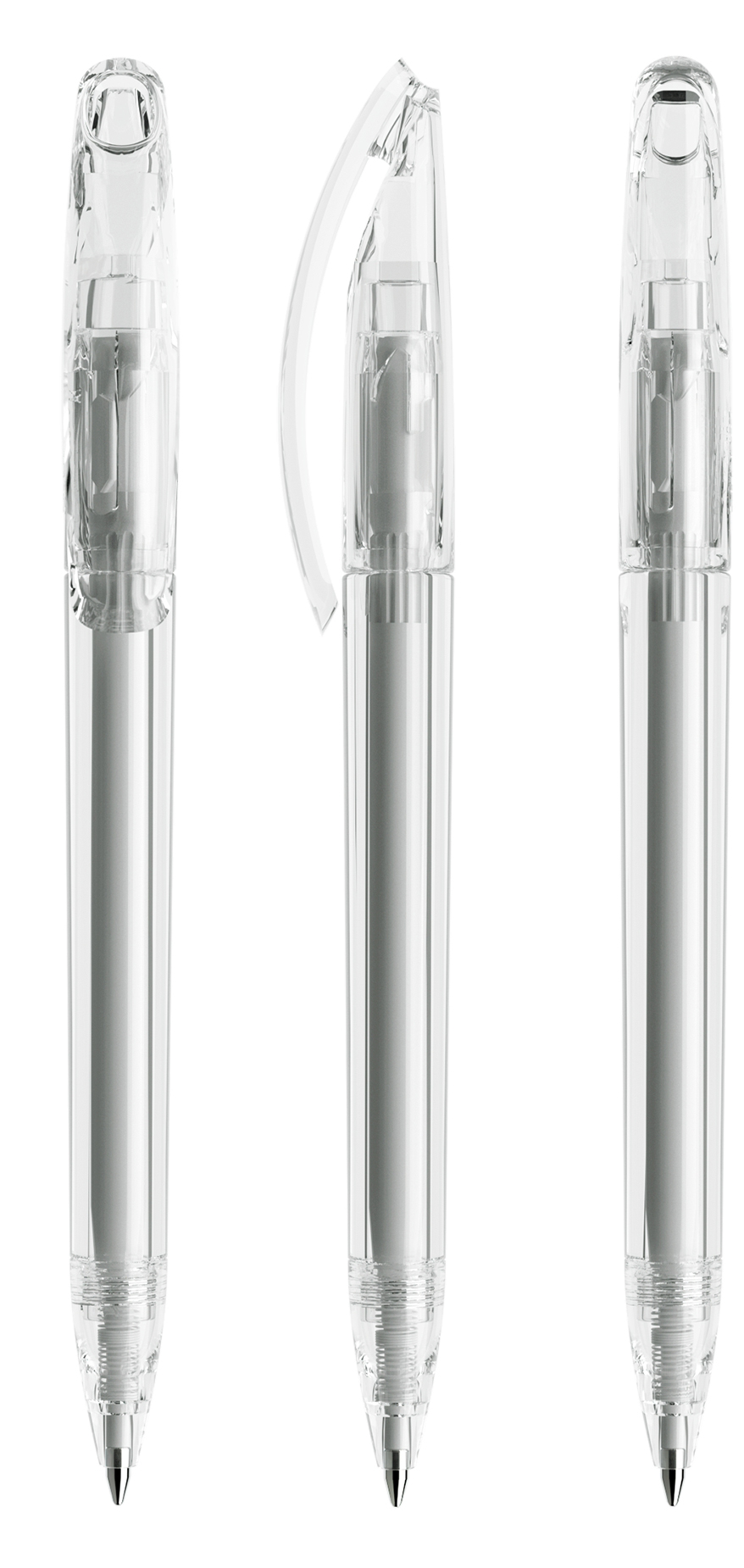 Prodir Penna DS3.1 Transparent, 5 färger