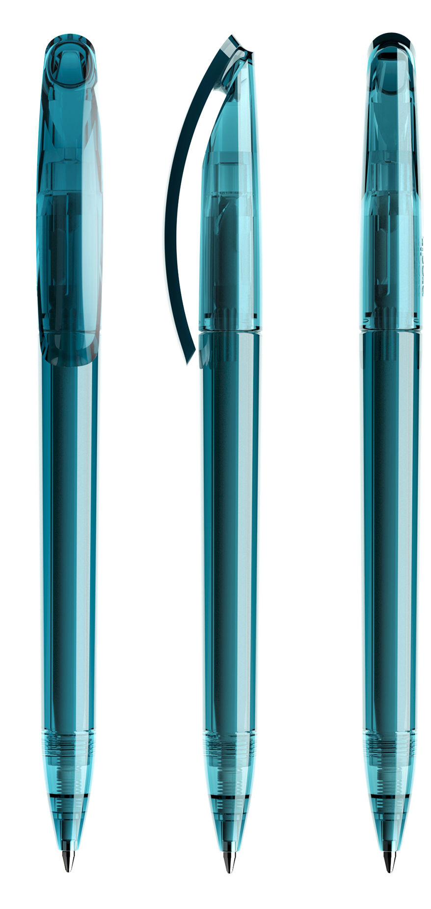 Prodir Penna DS3.1 Transparent, 5 färger - 3