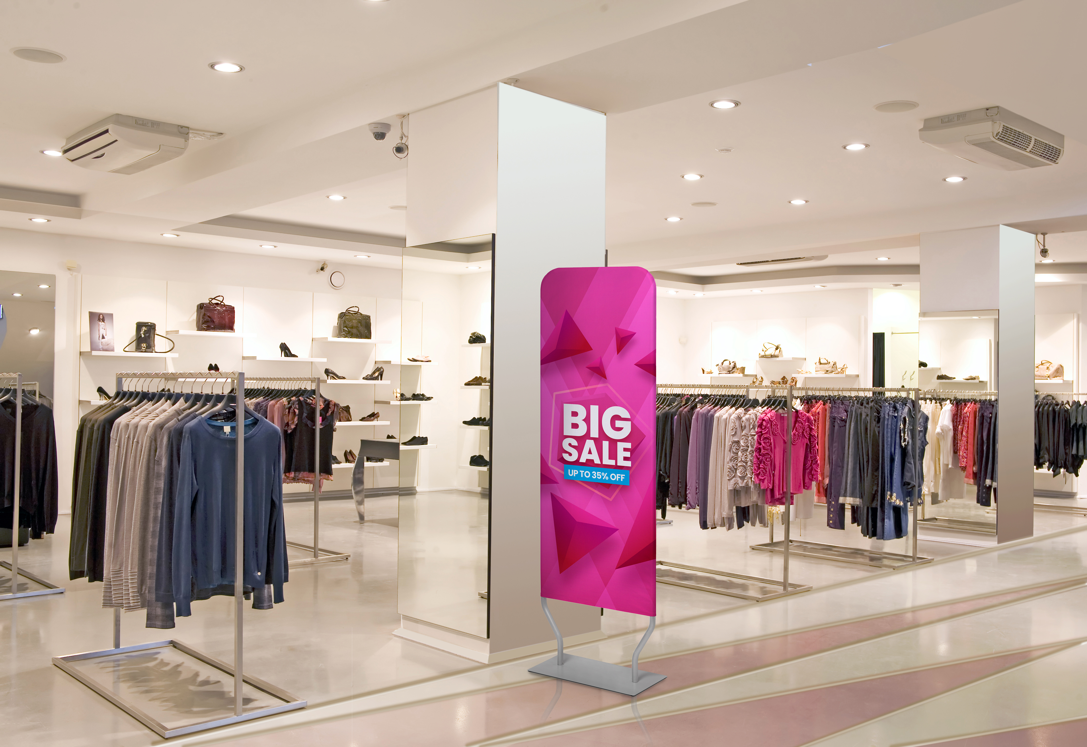 Display Banner Sleeve, 85x220cm - 6