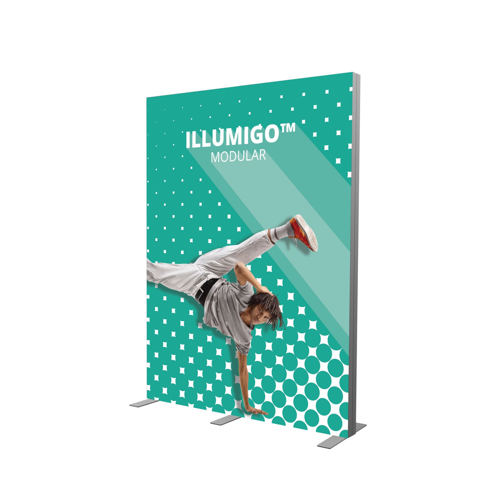 Halft Fotstöd till Ljuslåda ILLUMIGO Modular B 100 x D 360 mm - 2