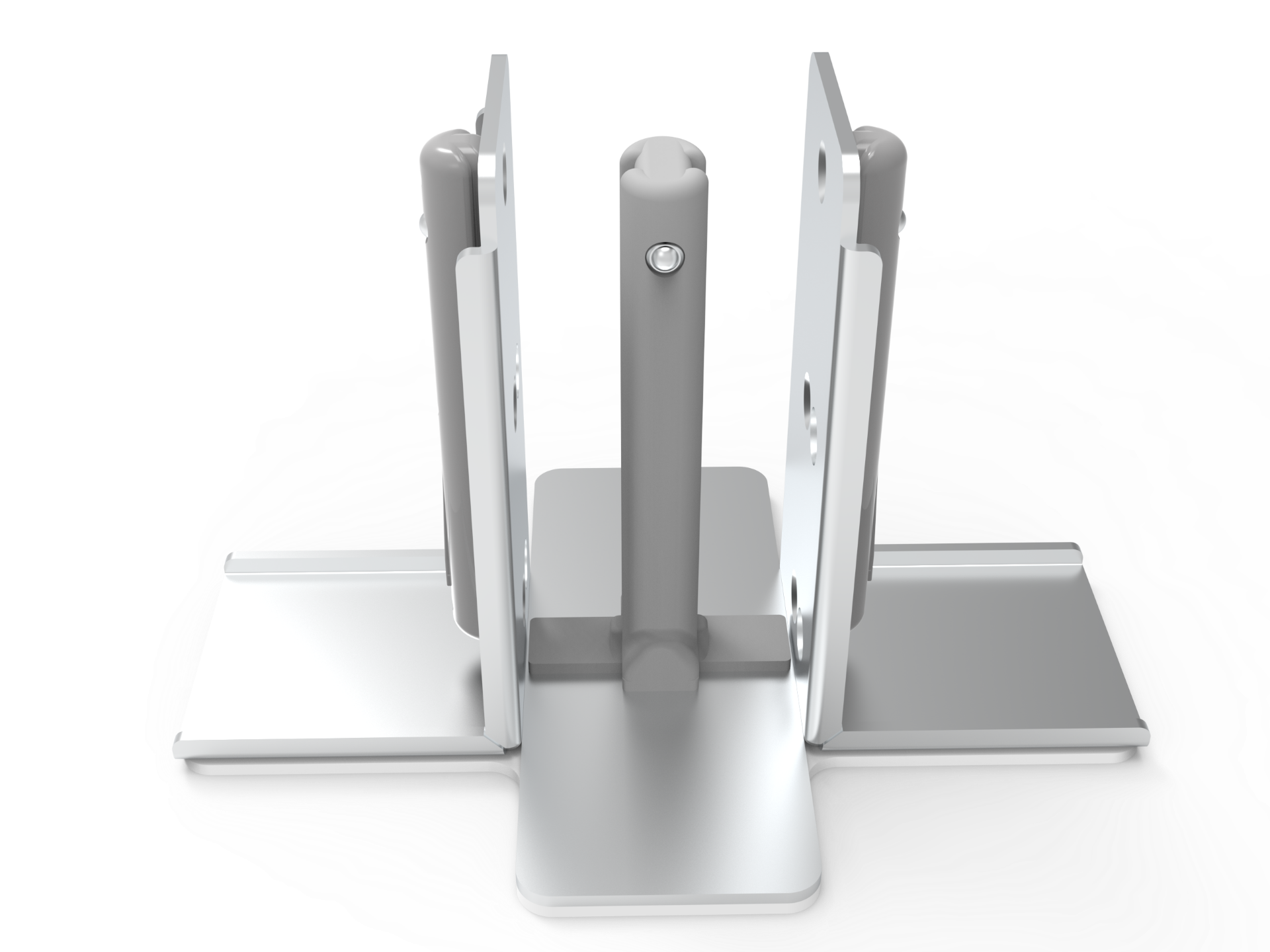 FastFrame™ Displaysystem Backwall Kit inkl. 2 ramar och 6 textildukar 2 x L 100 x H 200 cm - 12