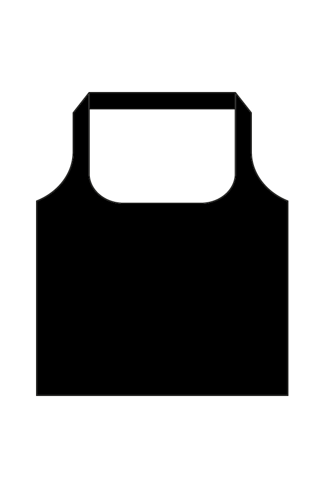 Tygkasse Hopvikbar Polyester med ficka 41 x 56 cm - 4