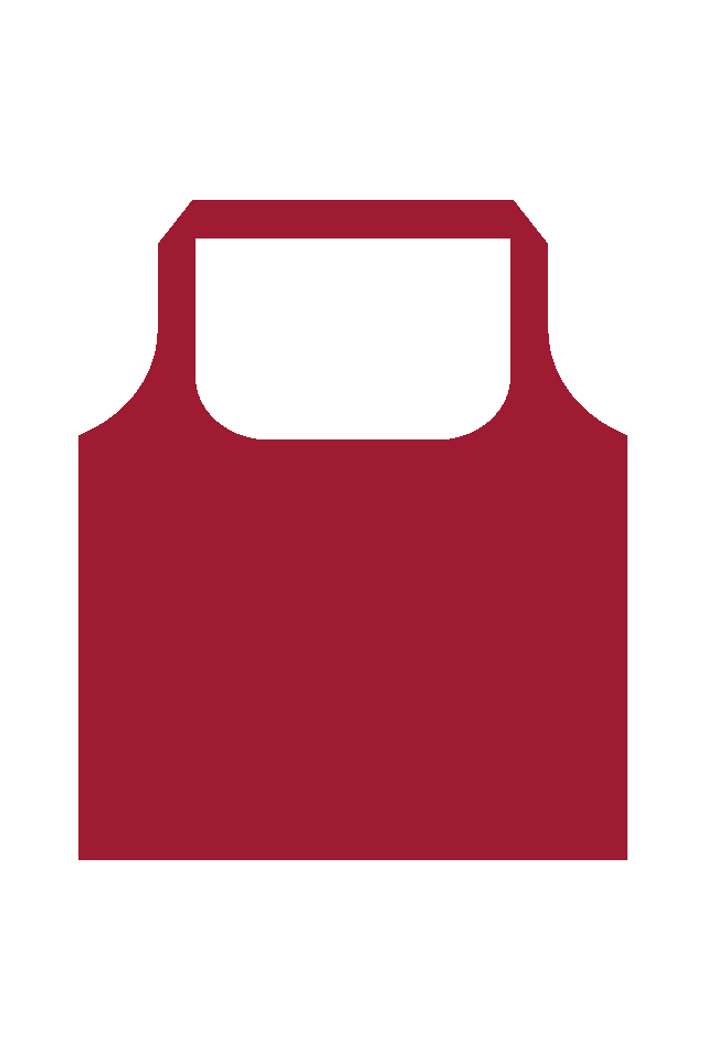 Tygkasse Hopvikbar Polyester med ficka 41 x 56 cm - 16