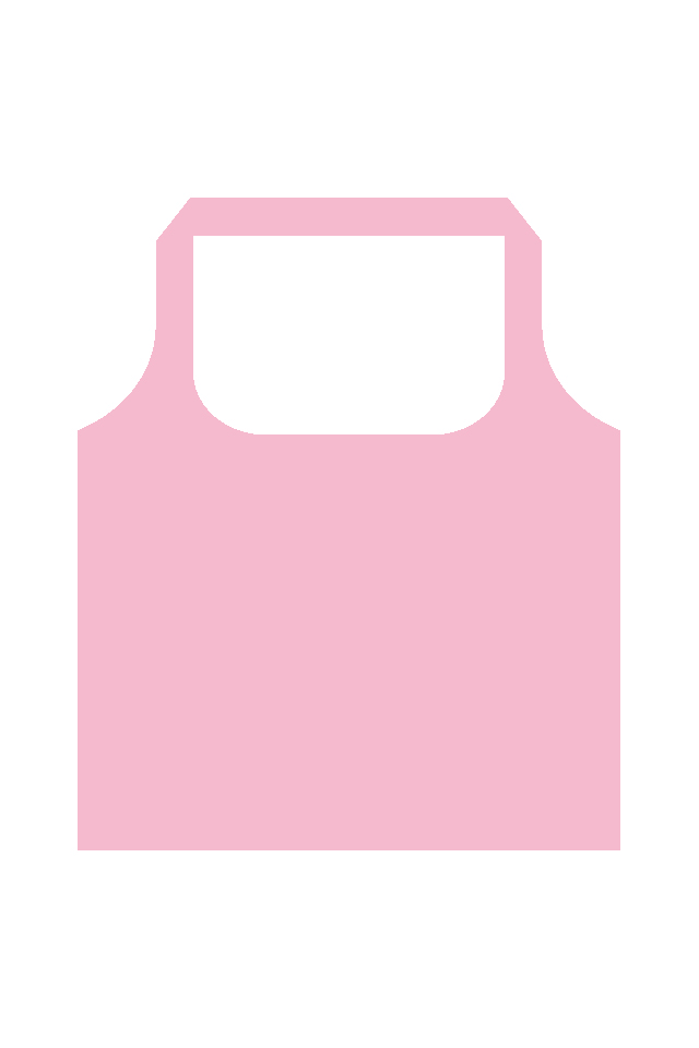 Tygkasse Hopvikbar Polyester med ficka 41 x 56 cm - 19