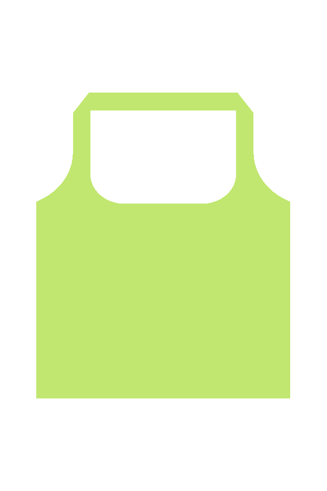 Tygkasse Hopvikbar Polyester med ficka 41 x 56 cm - 12